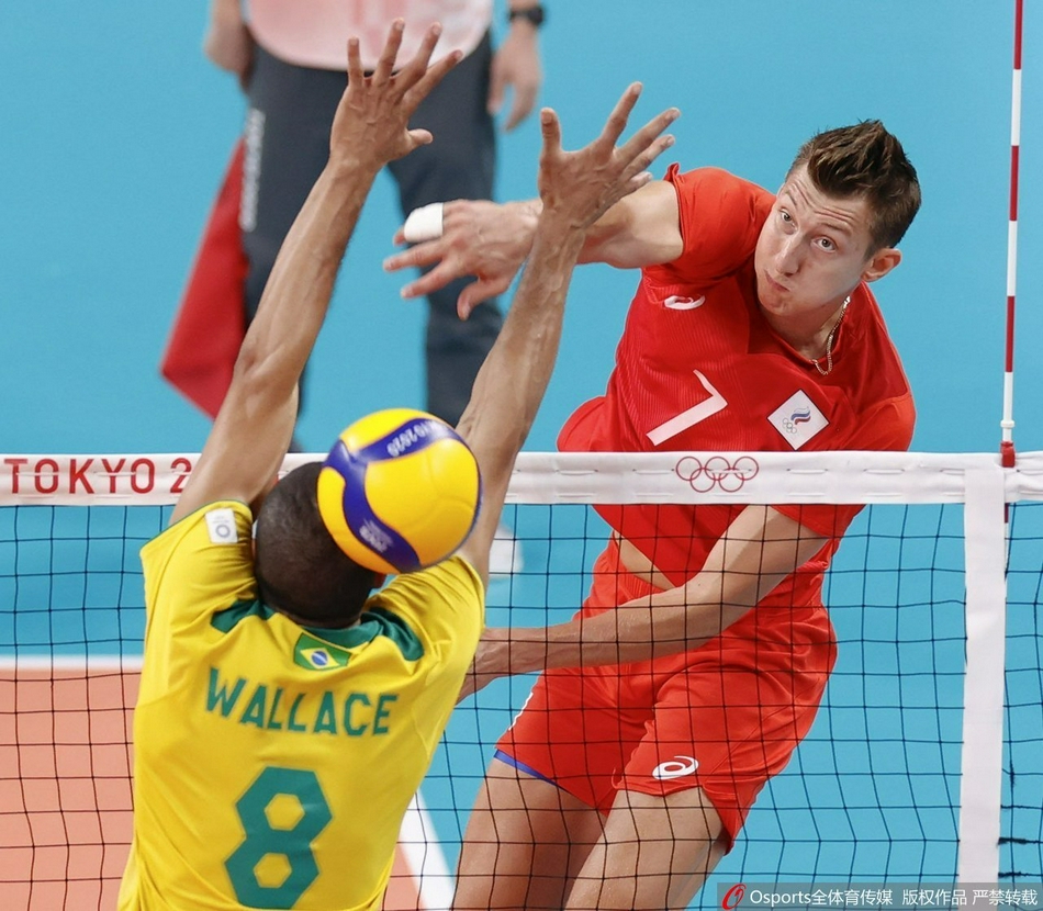 巴西击球选手成功入围排球半决赛
